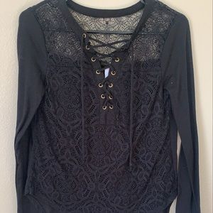 Black lace Blouse